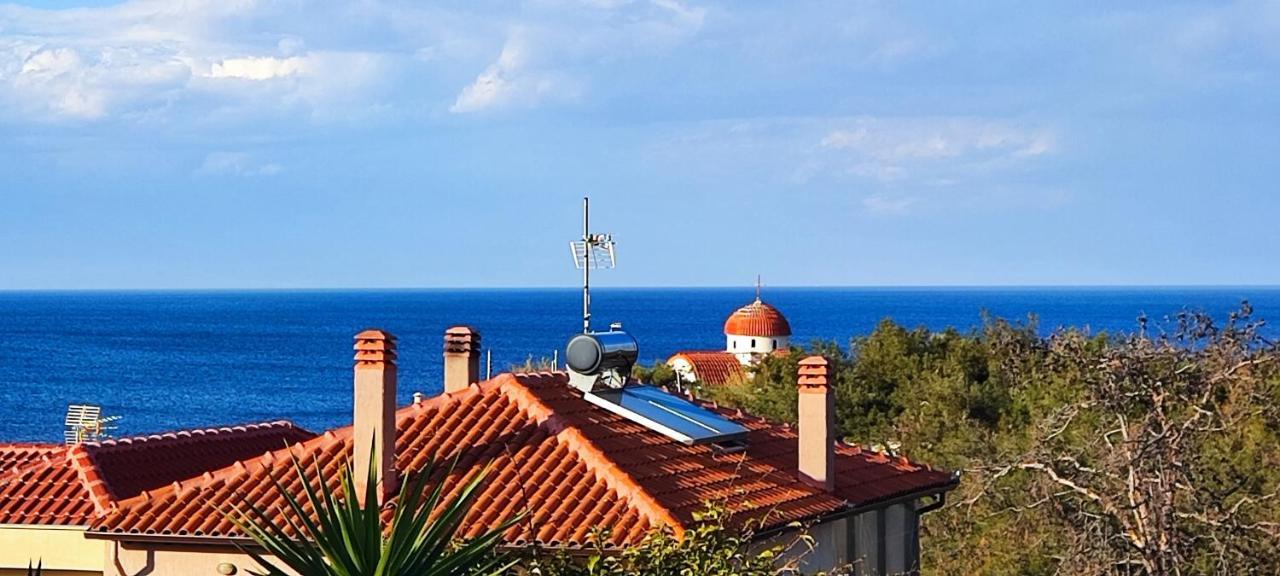 Authentic House Stratoni Chalkidiki Greece 6P Seaview Villa Exterior foto